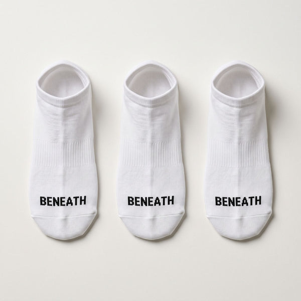 BENEATH Low-Cut Socks — 3 Pairs